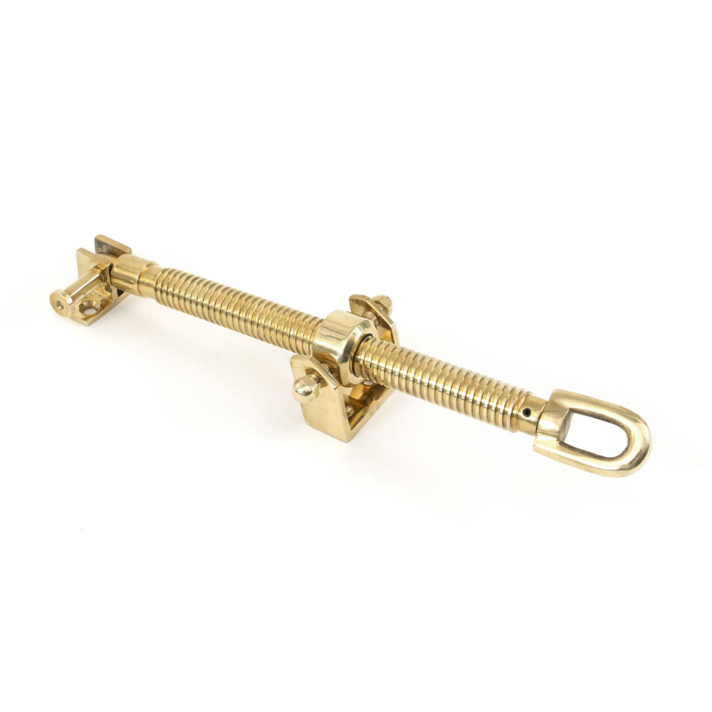 From the Anvil Fanlight Screw Opener (12 Inch) - Polished Brass